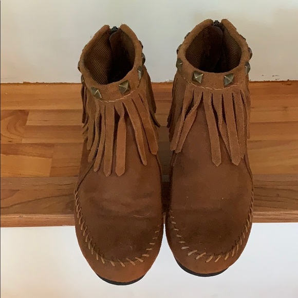 Gently used wedge booties - Picture 6 of 6